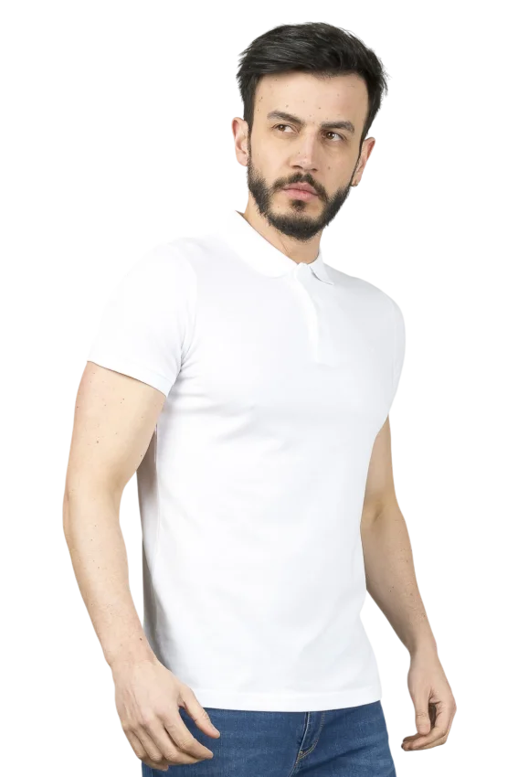 Cazador 4613 Pike Beyaz Erkek Tshirt - 2
