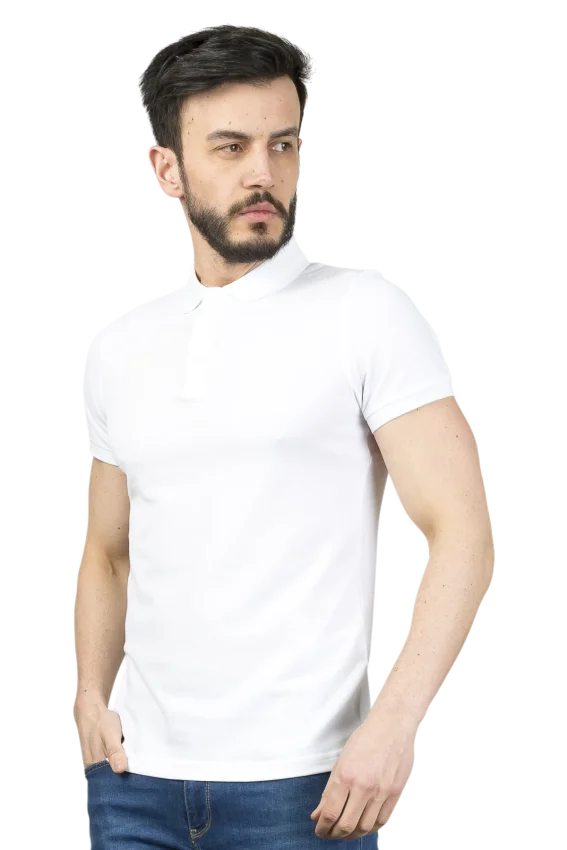 Cazador 4613 Pike Beyaz Erkek Tshirt - 3