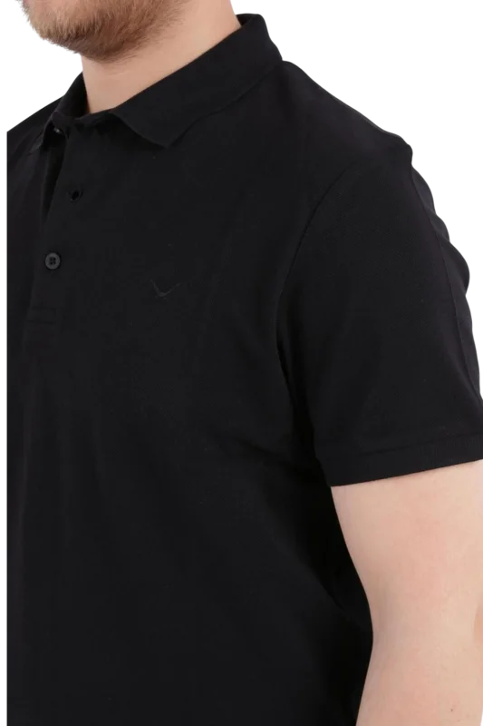 Cazador Polo Pike Siyah Erkek Tshirt - 3