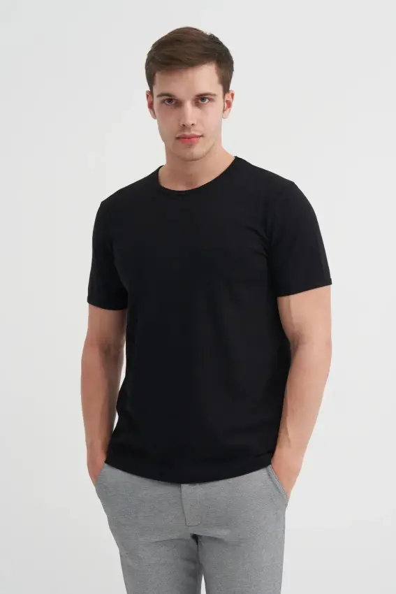 Cazador CAZ 4618 Stn Bis. T-Shirt Erkek Tshirt - 1