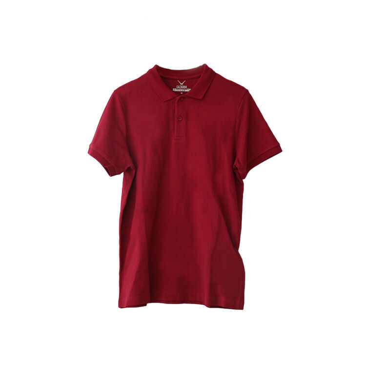 Cazador CAZ 4713 POLO PİKE T-SHIRT Bordo Erkek Polo Tshirt - Cazador
