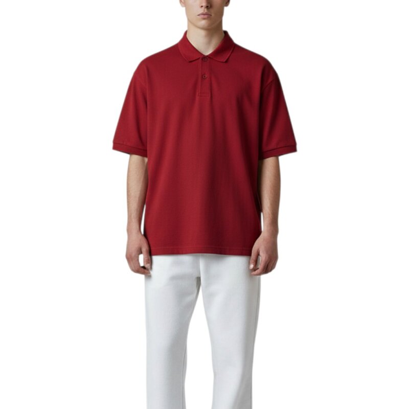 Cazador CAZ 4713 Pike Bordo Erkek Polo Tshirt 