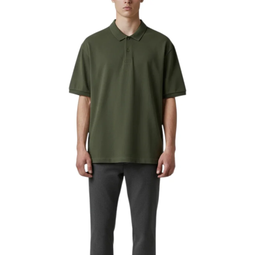 Cazador CAZ 4713 POLO PİKE T-SHIRT Haki Erkek Polo Tshirt - 1