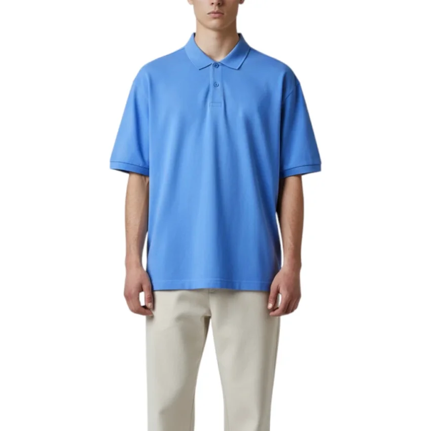 Cazador CAZ 4713 POLO PİKE T-SHIRT Mavi Erkek Polo Tshirt - 1