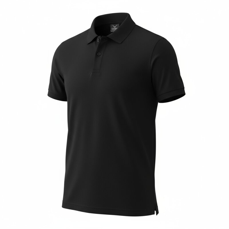 Cazador CAZ 4713 POLO PİKE T-SHIRT SİYAH Erkek Polo Tshirt - 2