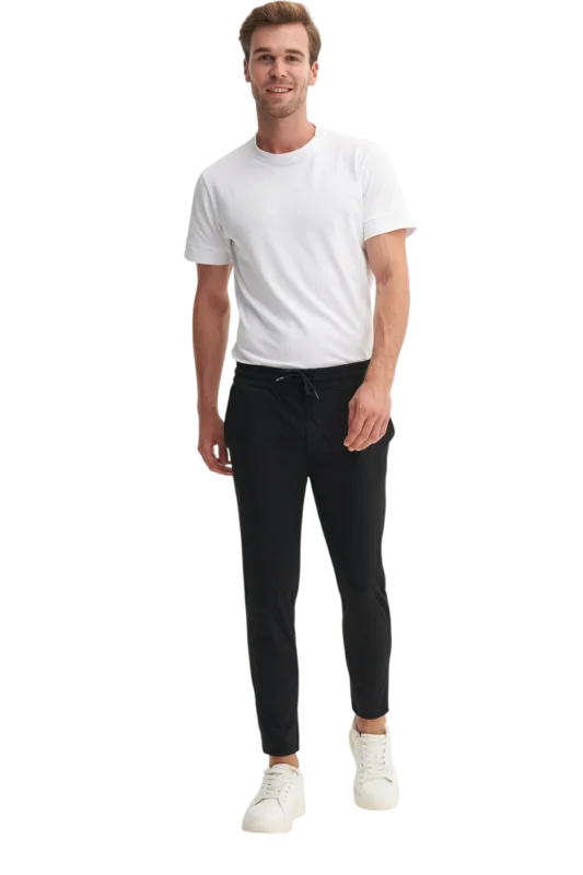 Cazador CAZ 83135 Dalgıç Esofman Altı Siyah Erkek Eşofman Altı - 3