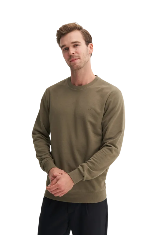 Cazador CAZ Bisiklet Yaka Haki Erkek Sweatshirt 