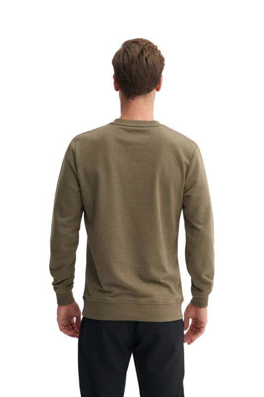 Cazador CAZ Bisiklet Yaka Haki Erkek Sweatshirt - 2