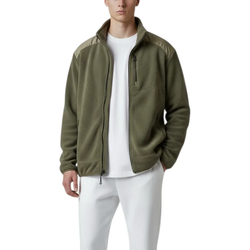 Cazador CAZ Dik Yaka Bej Erkek Sweatshirt - 1