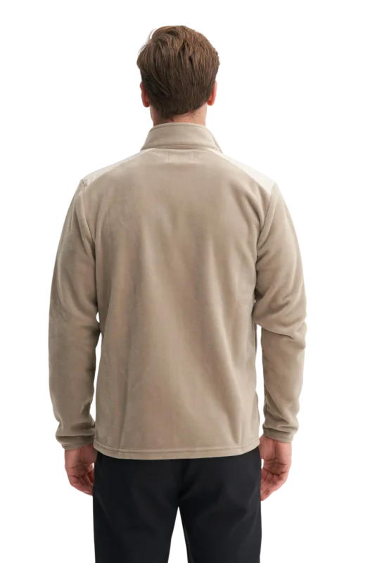 Cazador CAZ Dik Yaka Bej Erkek Sweatshirt - Cazador (1)
