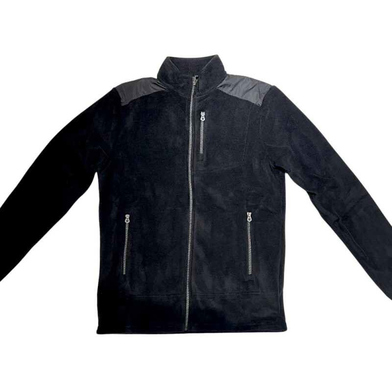 Cazador CAZ Dik Yaka Siyah Erkek Sweatshirt - 1