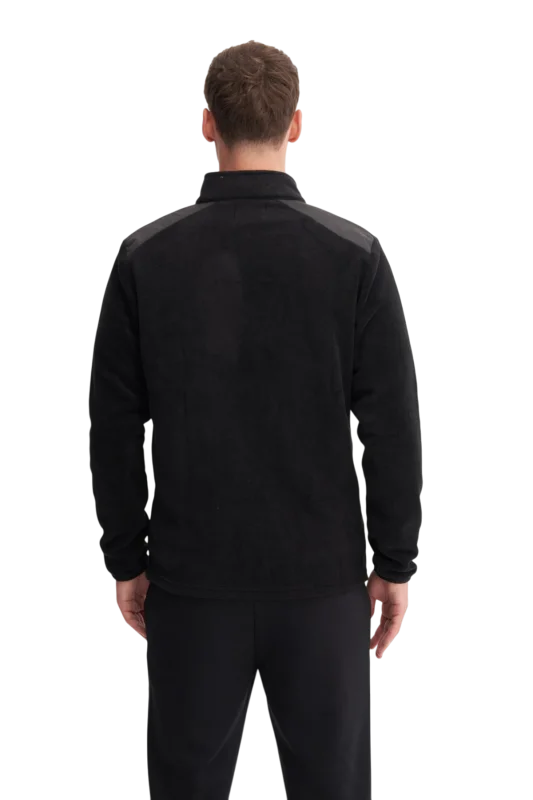 Cazador CAZ Dik Yaka Siyah Erkek Sweatshirt - 2