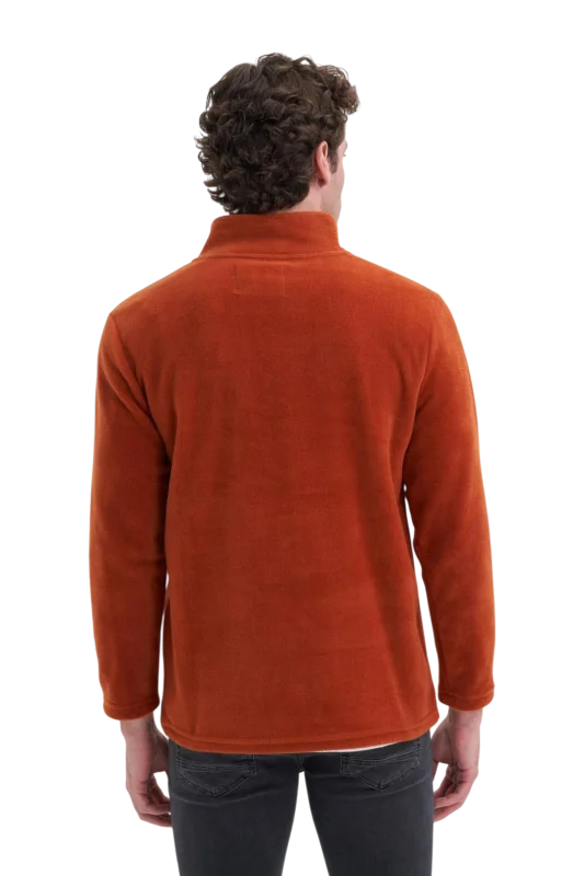 Cazador CAZ Yarım Fermuarlı Kahverengi Erkek Sweatshirt - Cazador (1)