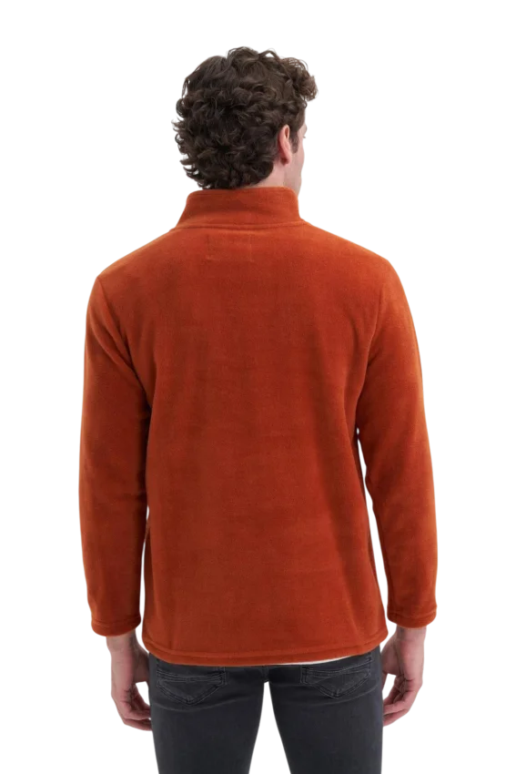 Cazador CAZ Yarım Fermuarlı Kahverengi Erkek Sweatshirt - 2