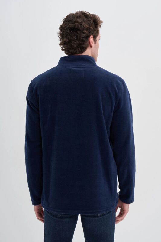 Cazador CAZ Yarım Fermuarlı Lacivert Erkek Sweatshirt - 2