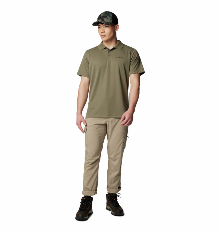 Columbia AM0126 Utilizer Yeşil Erkek Polo Tshirt - 4