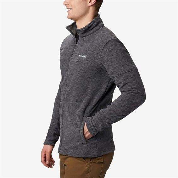 Columbia AO0560 Basin Trail III Full Zip Gri Erkek Polar - 4
