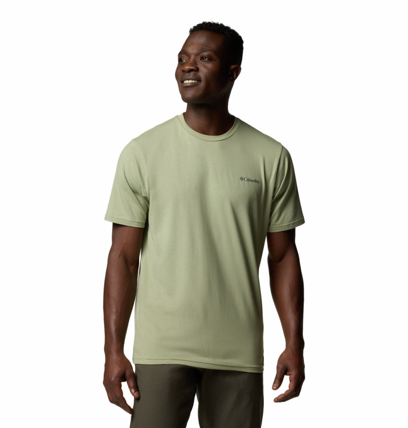 Columbia Sun Trek Short Sleeve Erkek Tshirt - 1