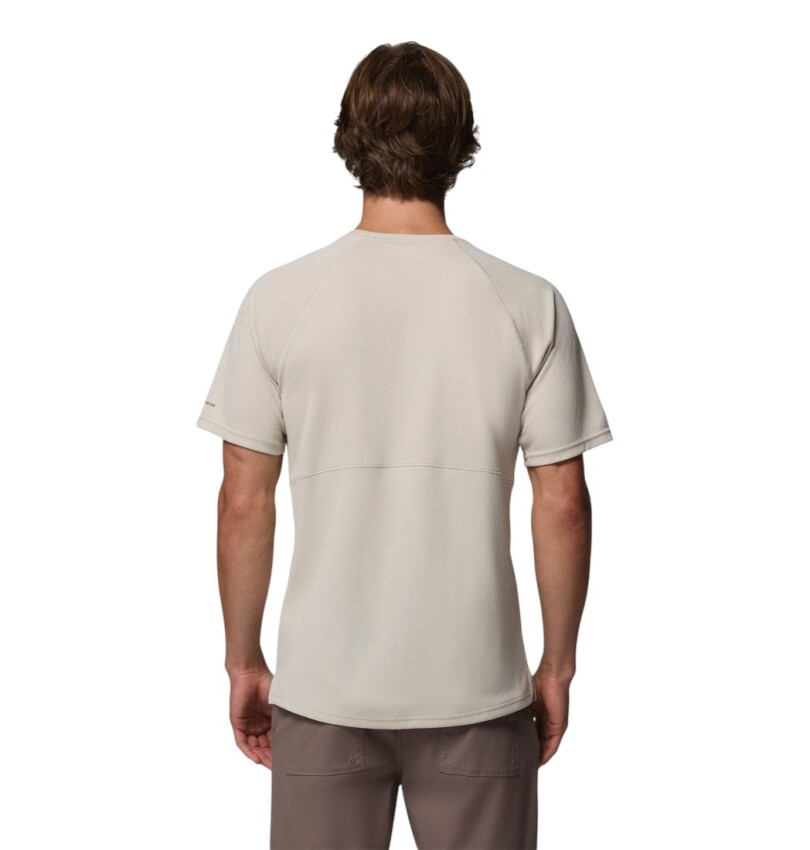 Columbia AO0944 Alpine Chill Pro SS Crew Kahverengi Erkek Tshirt - 3