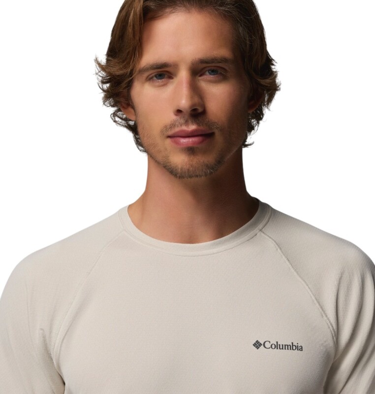 Columbia AO0944 Alpine Chill Pro SS Crew Kahverengi Erkek Tshirt - 4