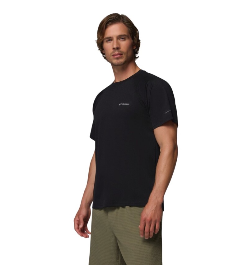 Columbia AO0944 Alpine Chill Pro SS Crew Siyah Erkek Tshirt - 2