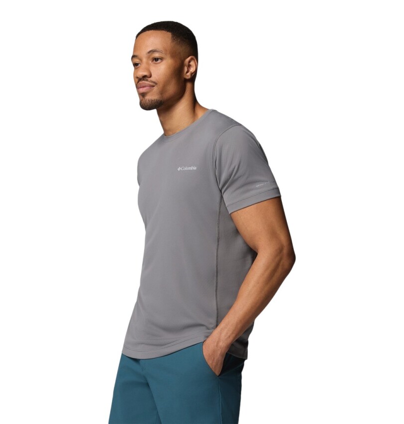 Columbia AO2717 Zero Rules Light SS Crew Antrasit Erkek Tshirt - 2