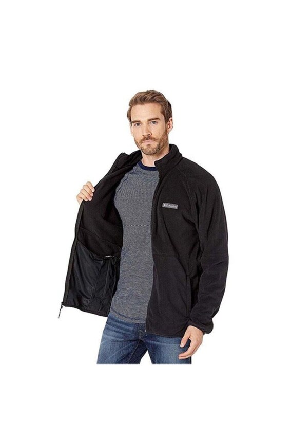 Columbia Basin Trail III Full Zip Siyah Erkek Polar - 1