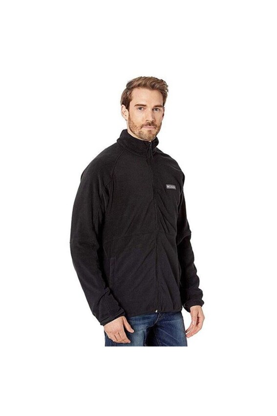 Columbia Basin Trail III Full Zip Siyah Erkek Polar - 2
