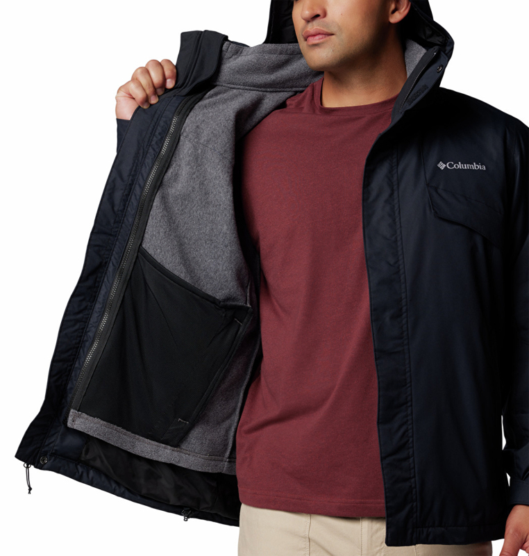 Columbia Bugaboo III Fleece Interchange Siyah Erkek Mont - 5