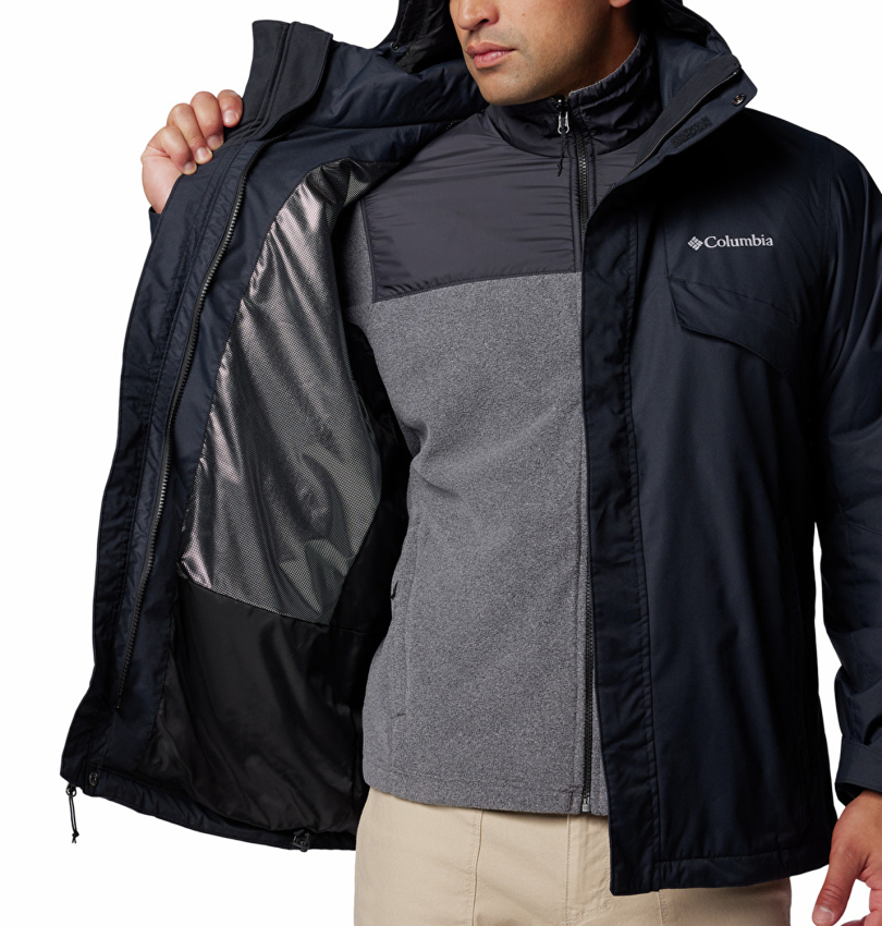 Columbia Bugaboo III Fleece Interchange Siyah Erkek Mont - 6
