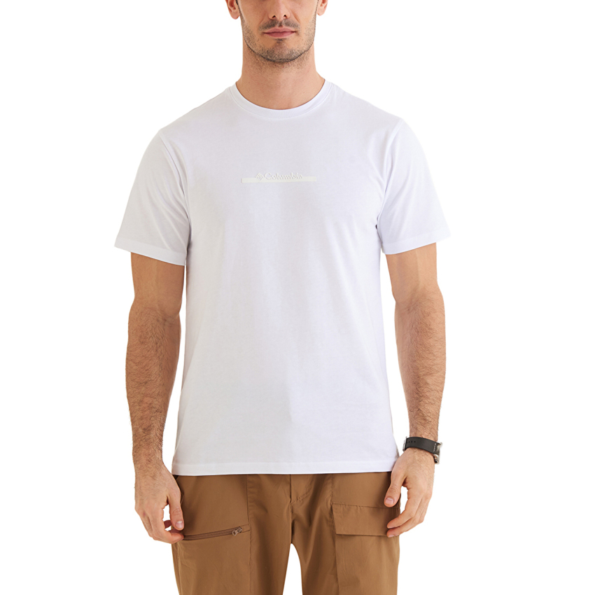 Columbia Bar Split Graphics SS Tee Erkek Tshirt - 1