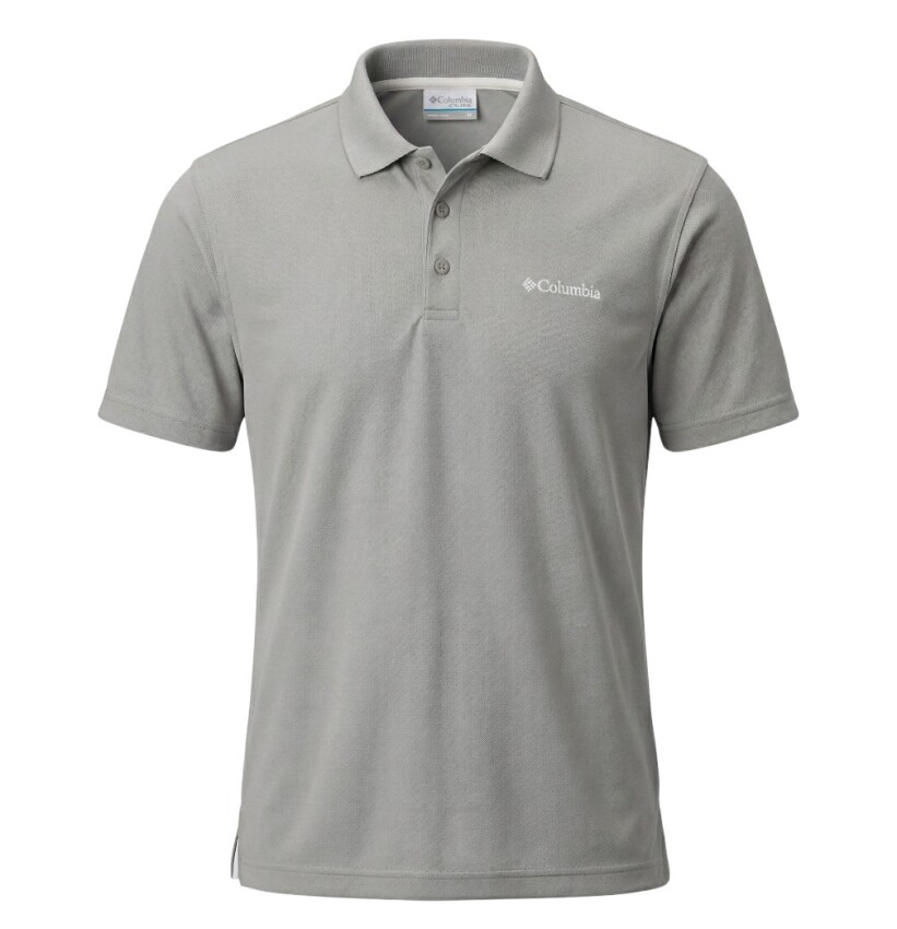 Columbia CS0214 M Cascade Range Solid Polo II Gri Erkek Polo Tshirt - 1