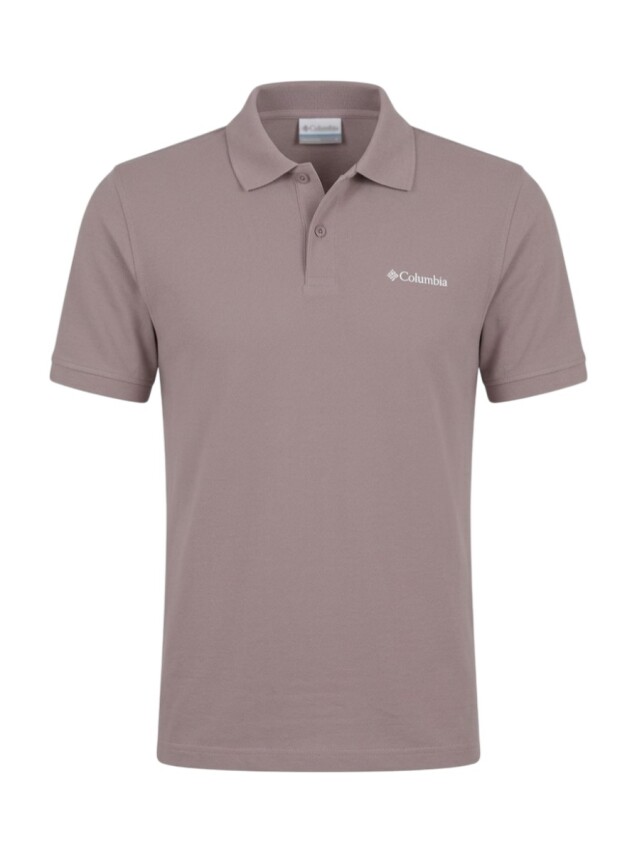 Columbia CS0214 M Cascade Range Solid Polo II Mor Erkek Polo Tshirt - 1