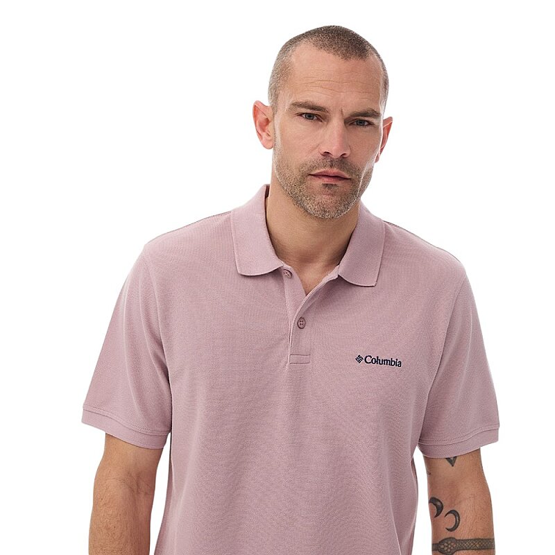 Columbia CS0214 M Cascade Range Solid Polo II Mor Erkek Polo Tshirt - 4
