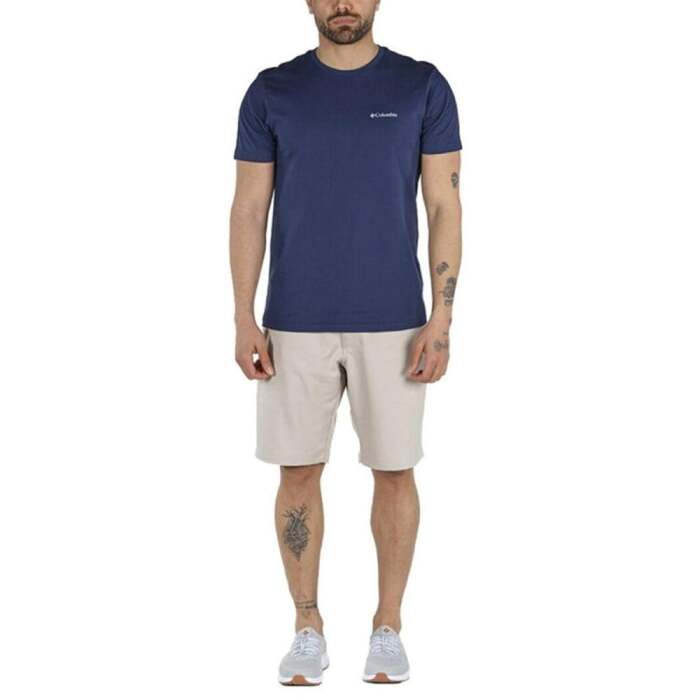 Columbia CS0282 CSC M Basic SM Logo Brushed SS Tee Erkek Tshirt - 3