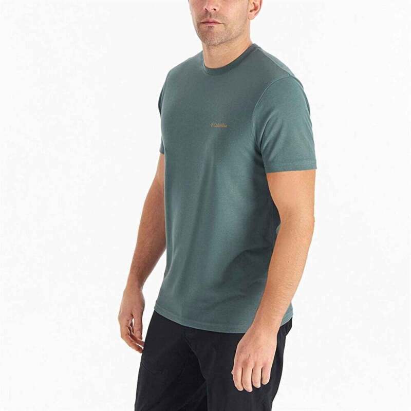 Columbia Basic SM Logo Brushed SS Erkek Tshirt - 3