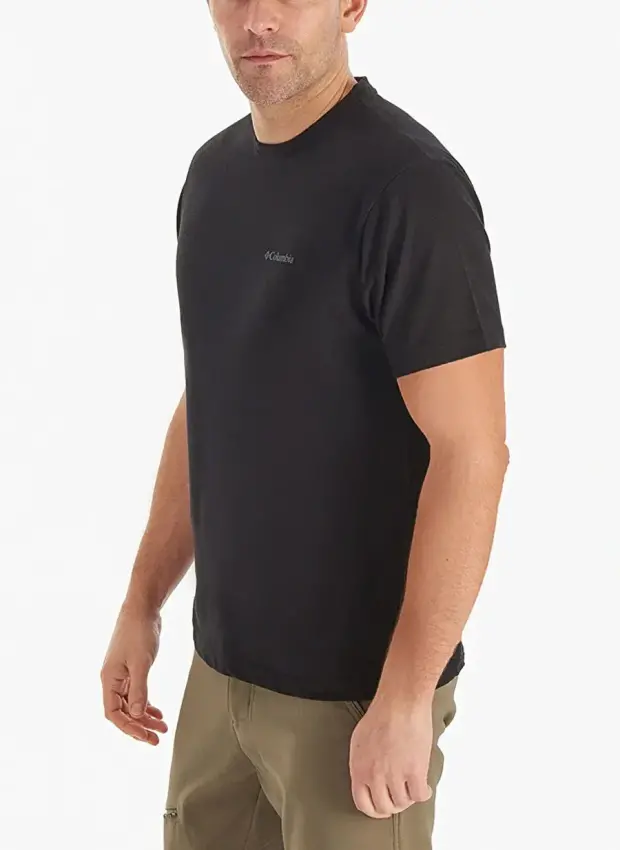 Columbia Basic SM Logo Brushed SS Erkek Tshirt - 4