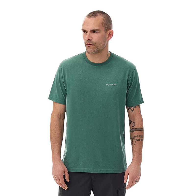 Columbia CS0282 CSC M Basic SM Logo Brushed SS Tee Haki Erkek Tshirt - 2