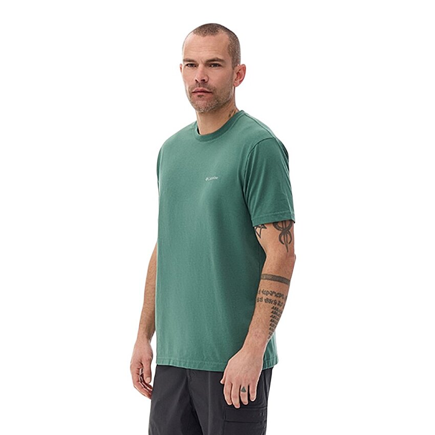 Columbia CS0282 CSC M Basic SM Logo Brushed SS Tee Haki Erkek Tshirt - 3