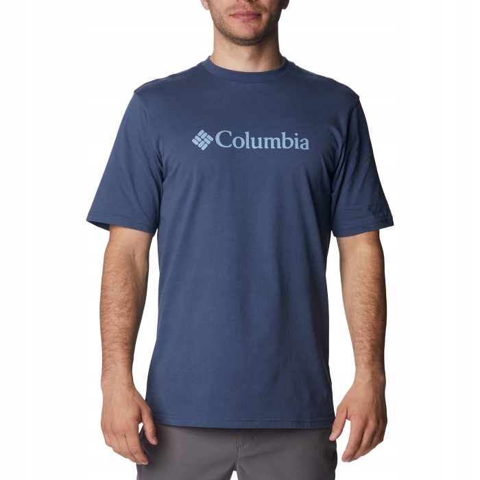 Columbia CS0287 CSC M Basic Big Logo Brushed SS Tee Erkek Tshirt - 1
