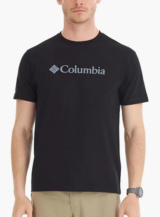 Columbia CS0287 CSC M Basic Big Logo Brushed SS Tee Erkek Tshirt - 1