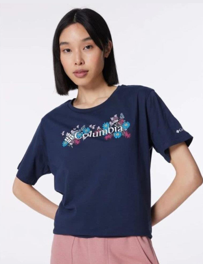 Columbia North Cascades Relaxed SS Kadın Tshirt - 1