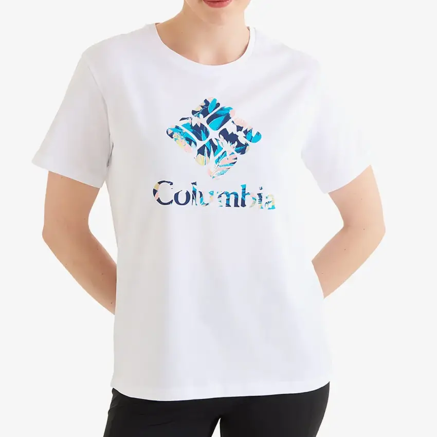 Columbia CS0367 CSC W Gem Wisterian SS Tee Kadın Tshirt - 1
