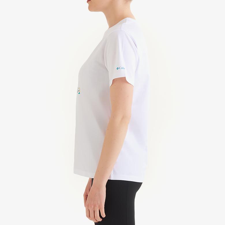 Columbia CS0367 CSC W Gem Wisterian SS Tee Kadın Tshirt - 2