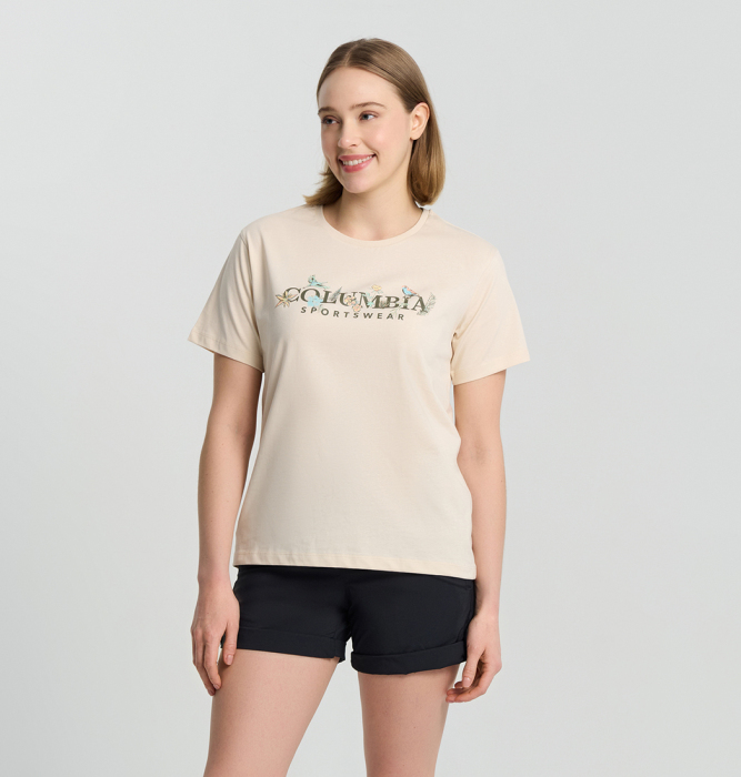 Columbia CS0427 CSC W Outback Critters 2 SS Tee Kadın Tshirt - 1