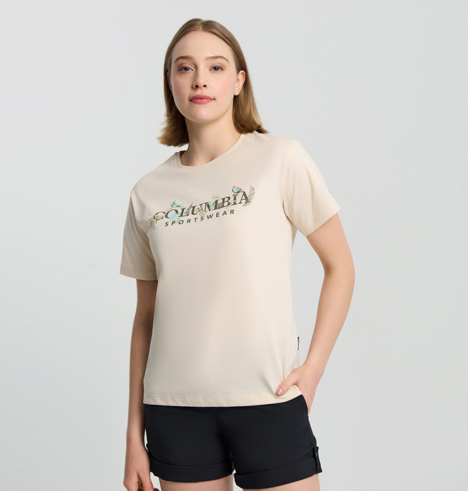 Columbia CS0427 CSC W Outback Critters 2 SS Tee Kadın Tshirt - 4