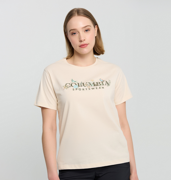 Columbia CS0427 CSC W Outback Critters 2 SS Tee Kadın Tshirt - 5