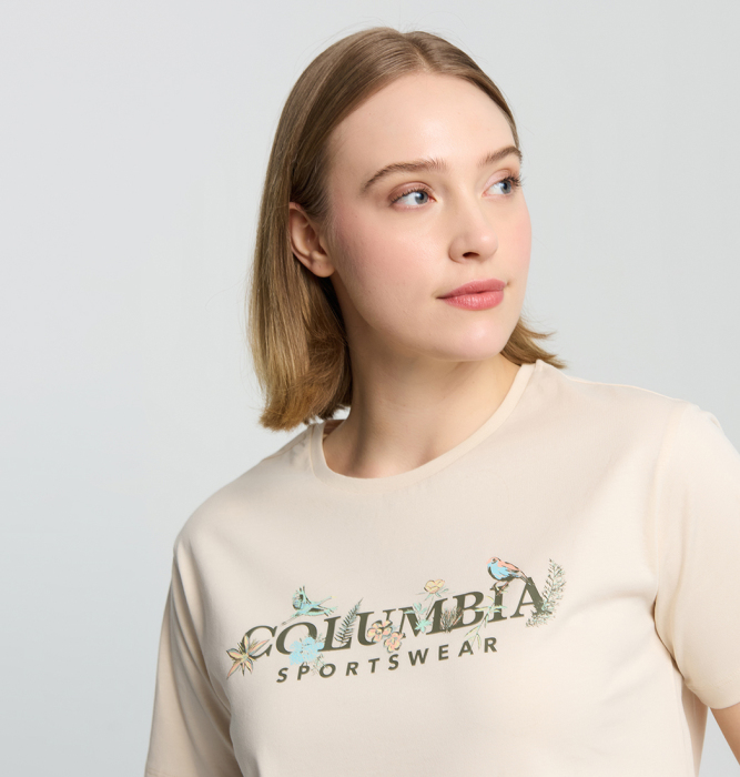 Columbia CS0427 CSC W Outback Critters 2 SS Tee Kadın Tshirt - 7