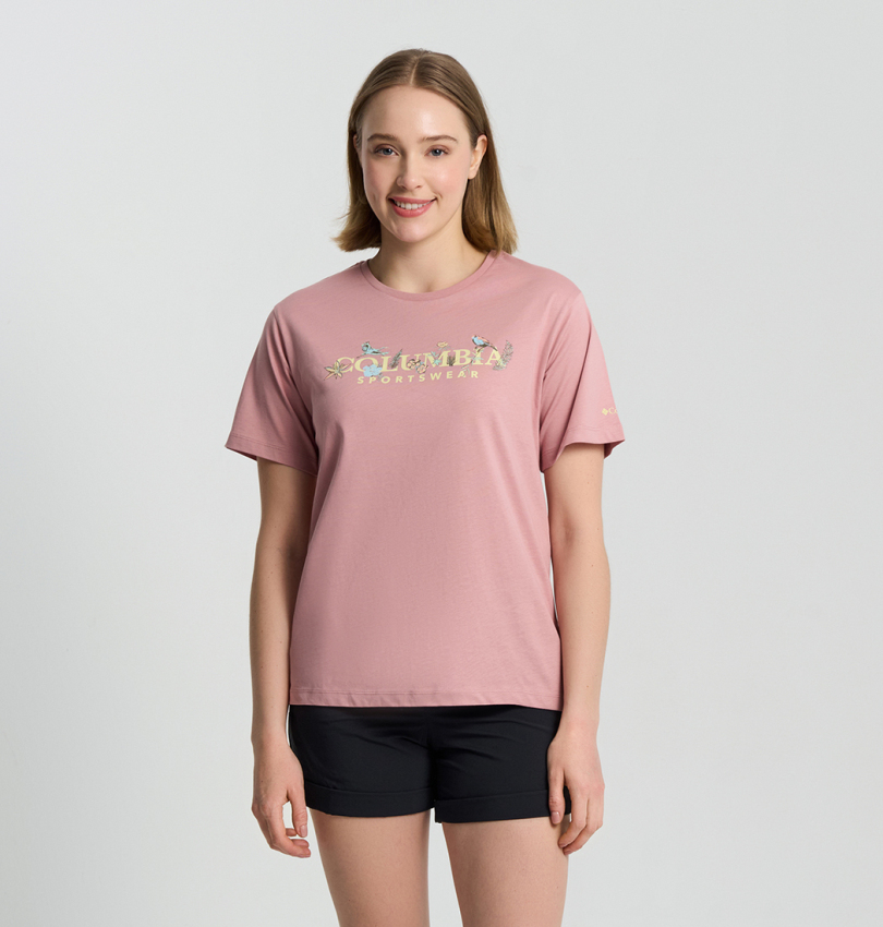 Columbia CS0427 CSC W Outback Critters 2 SS Tee Kadın Tshirt - 1