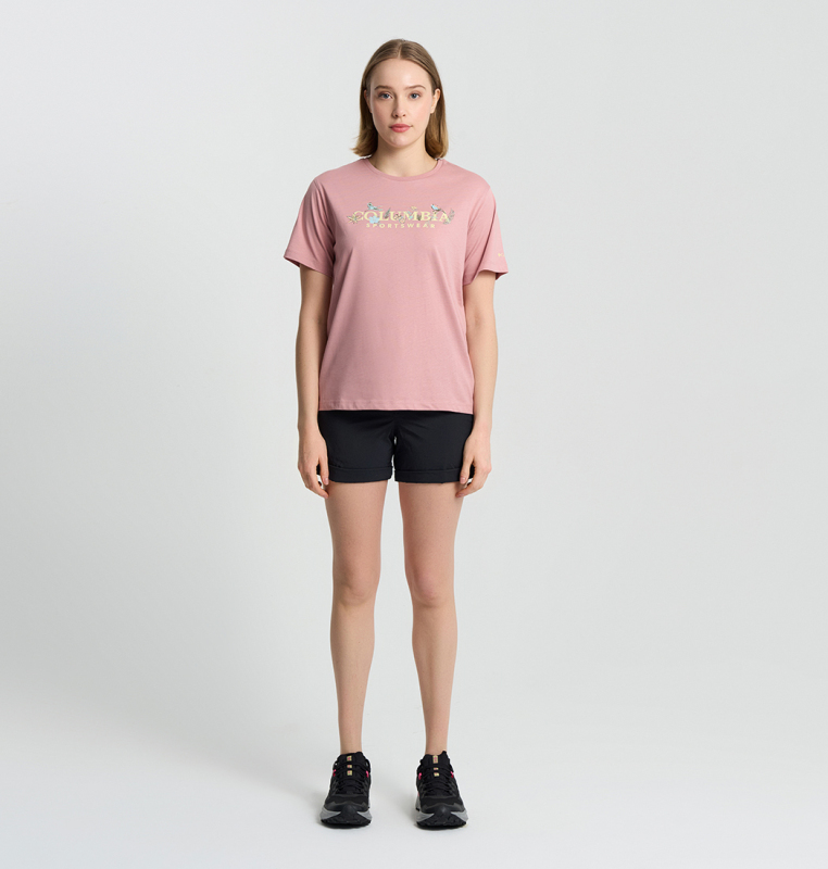 Columbia CS0427 CSC W Outback Critters 2 SS Tee Kadın Tshirt - 9
